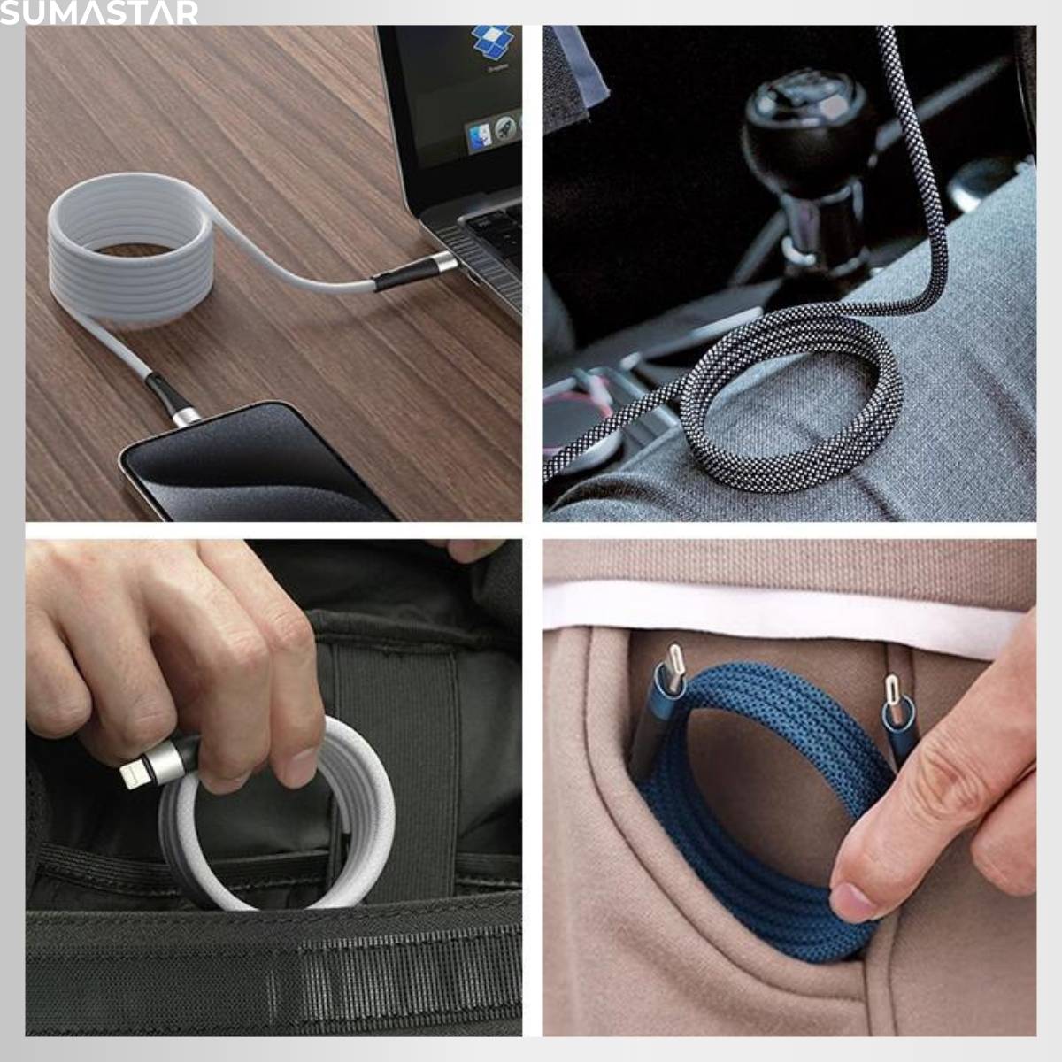 磁吸自纏繞傳輸充電線 14 磁吸自纏繞傳輸充電線 L00102 9